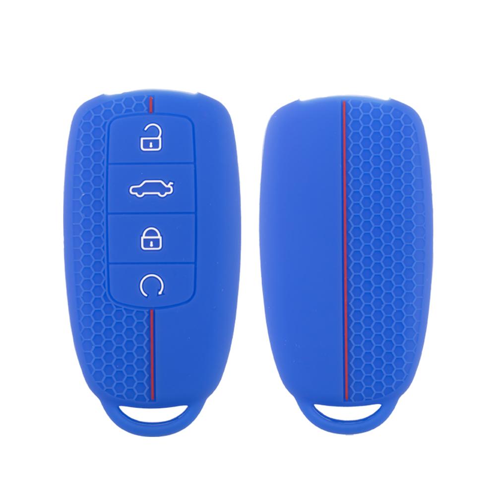 1 Pc 4 Buttons Silicone Car Key Holder Cover Case For Chery Omoda 5 C5 Tigo 7 8 Pro Max Tigo 7 8 Plus Arrizo 5 Plus
