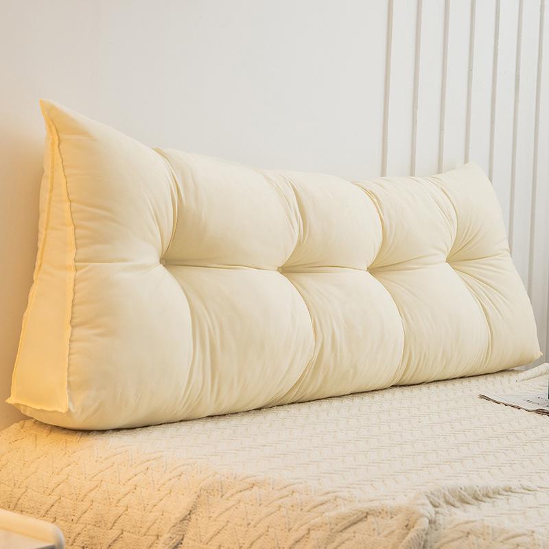 Triangular Lumbar Support Cushion for Bedroom, Sofa, and Dorm