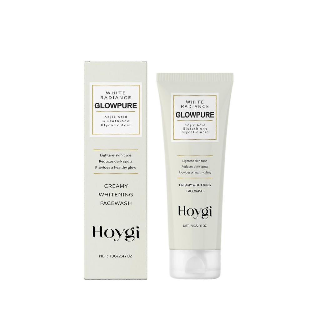 Hoygi Glutathione Facial Cleanser Gentle Ingredients Cleansing Pores Refreshing Hydrating Skin Moisturizing Cleanser