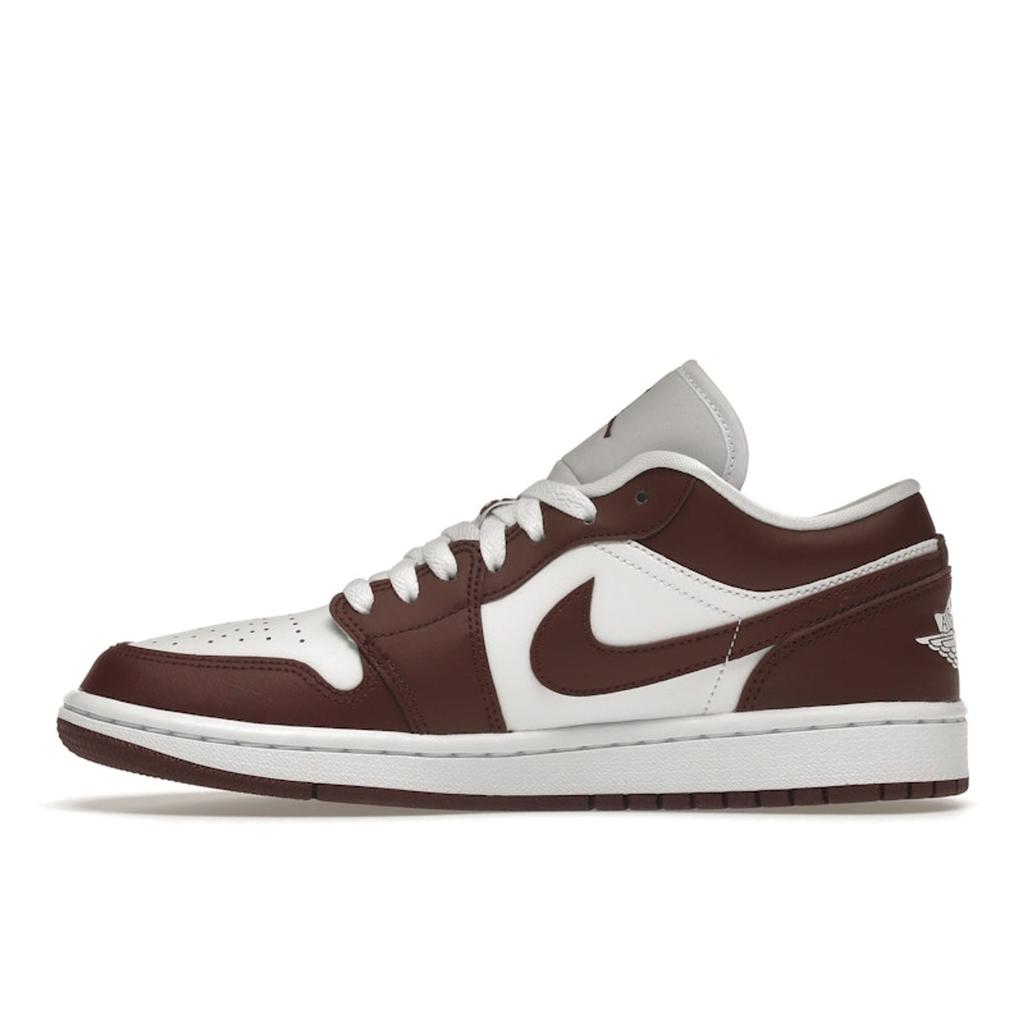 Baskets Air Jordan 1 Low Bronze Eclipse Femmes Marron Blanc DC0774-116