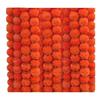 Artificial Marigold Graland Flowers for Decoration Long Toran Indian Genda Phool for Wedding Festival (4.6 Feet/Orange/Set of 5 Mala)