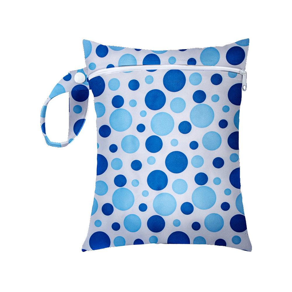 20x25CM Cartoon Print Waterproof Storage Bag - Single Pocket, Wet/Dry, for Baby Stroller