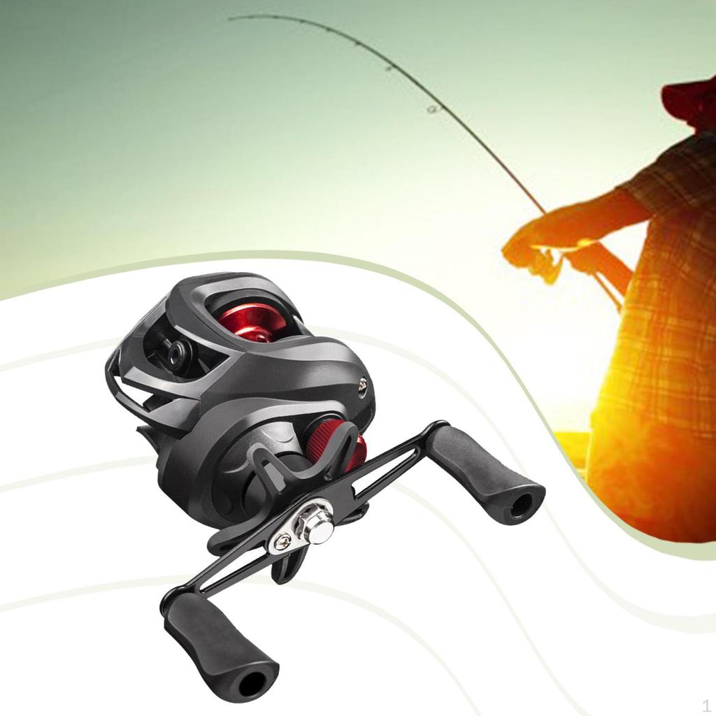 Fishing Reel 7.2:1 Casting Comfortable Handle for Pond Summer Freshwater River