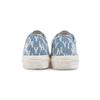 MLB Playball Anti-Slip Wear-Resistant Low-Top Canvas Shoes Unisex Blue White Sneakers 32SHPM111-50U