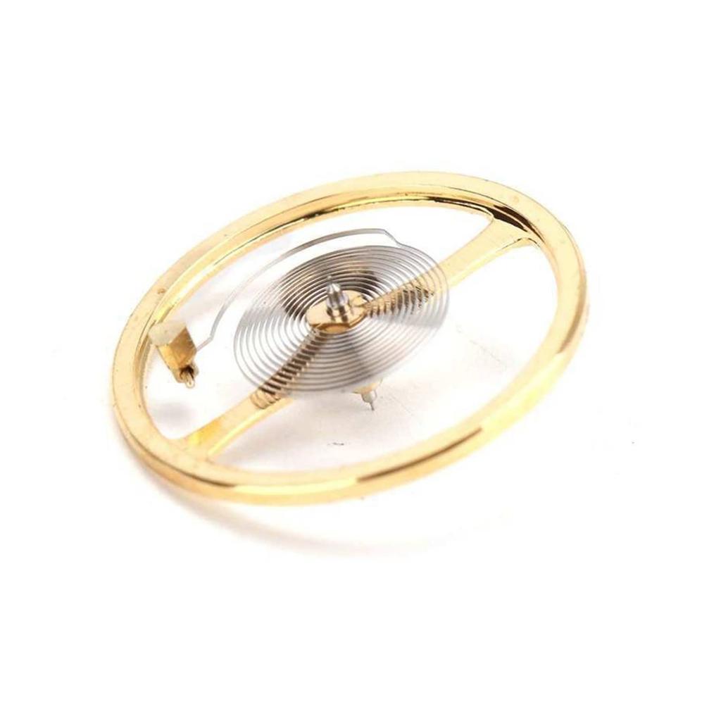 Steel Watch Parts Balance Wheel With Compatible Balance Spring For Watch Parts Replaces 46941 46943 Parts