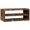 TV Cabinet Multicolored 80 X 32 X 36 Cm Solid Reclaimed Wood