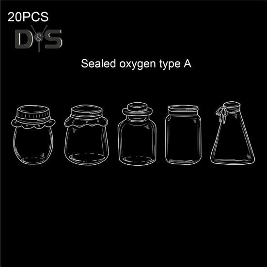Transparenta torkade blommor bokmärken DIY pressade blommor bokmärke gör-kit Tydliga önskeflaskor klistermärken för kvinnor presenter