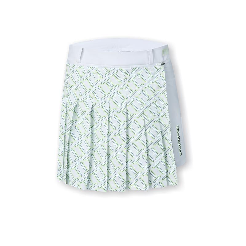 New FILA Golf Series SS24 Casual Short Skirts Women's Jade White A11W425309FWT