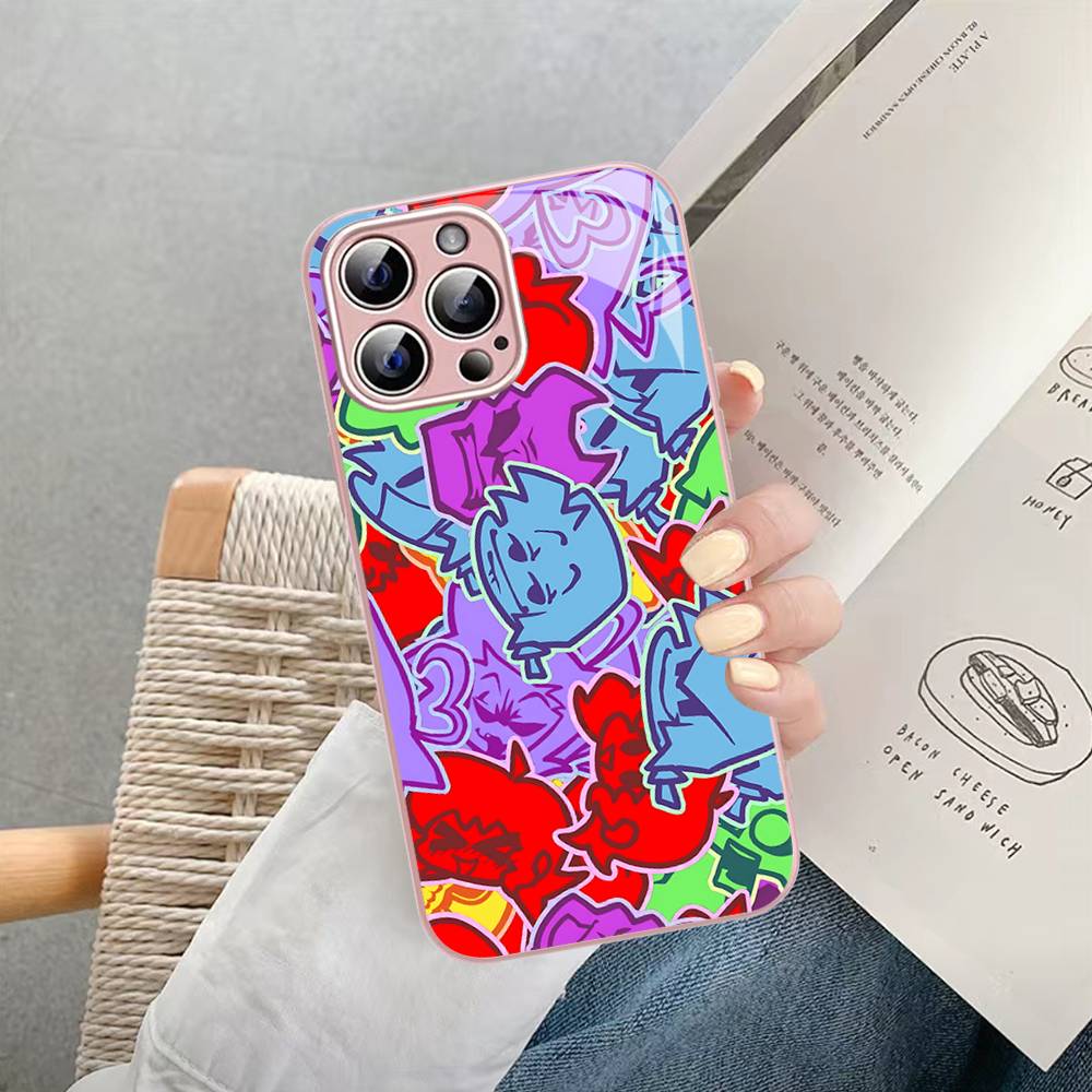

Game F-Friday Night Funkin Tempered Glass For Iphone 14 13 12 11 Pro Mini XS MAX 14Plus X XS XR Fundas iphone 13pro max