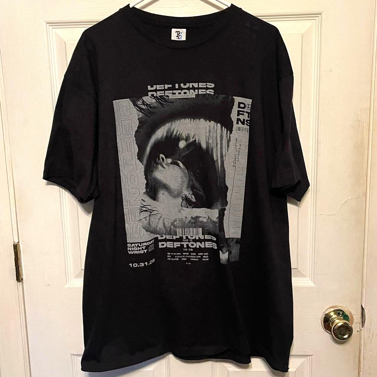 Deftones Rock Band T Shirt - XL - Black - Music Unisex T-Shirt S