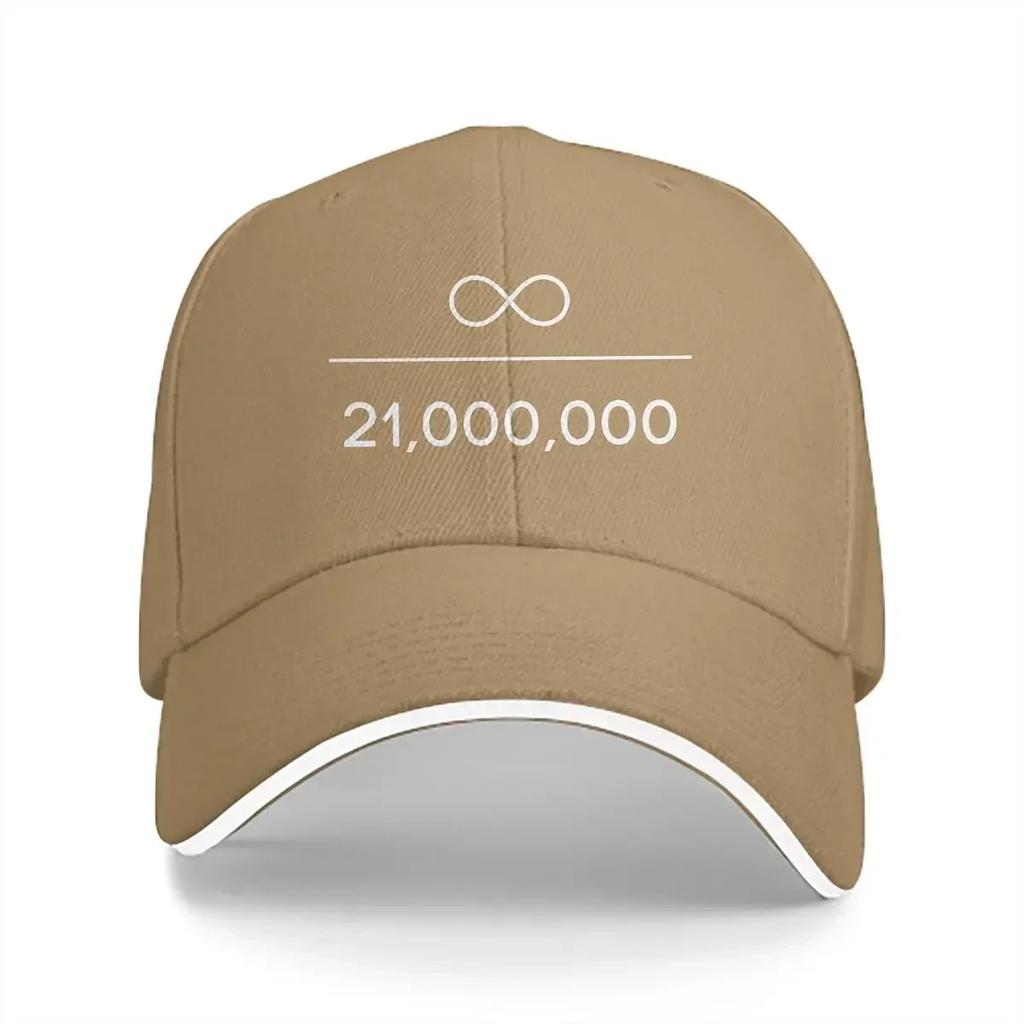 Washed Unisexs Baseball Cap Bitcoin Infinity Divided by 21 Million Sports Snapback Caps Dad Hat Bitcoin Cryptocurrency Hats