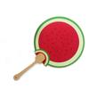 Colored Cardstock DIY Watermelon Cartoon Hand Fan Kit for Kids