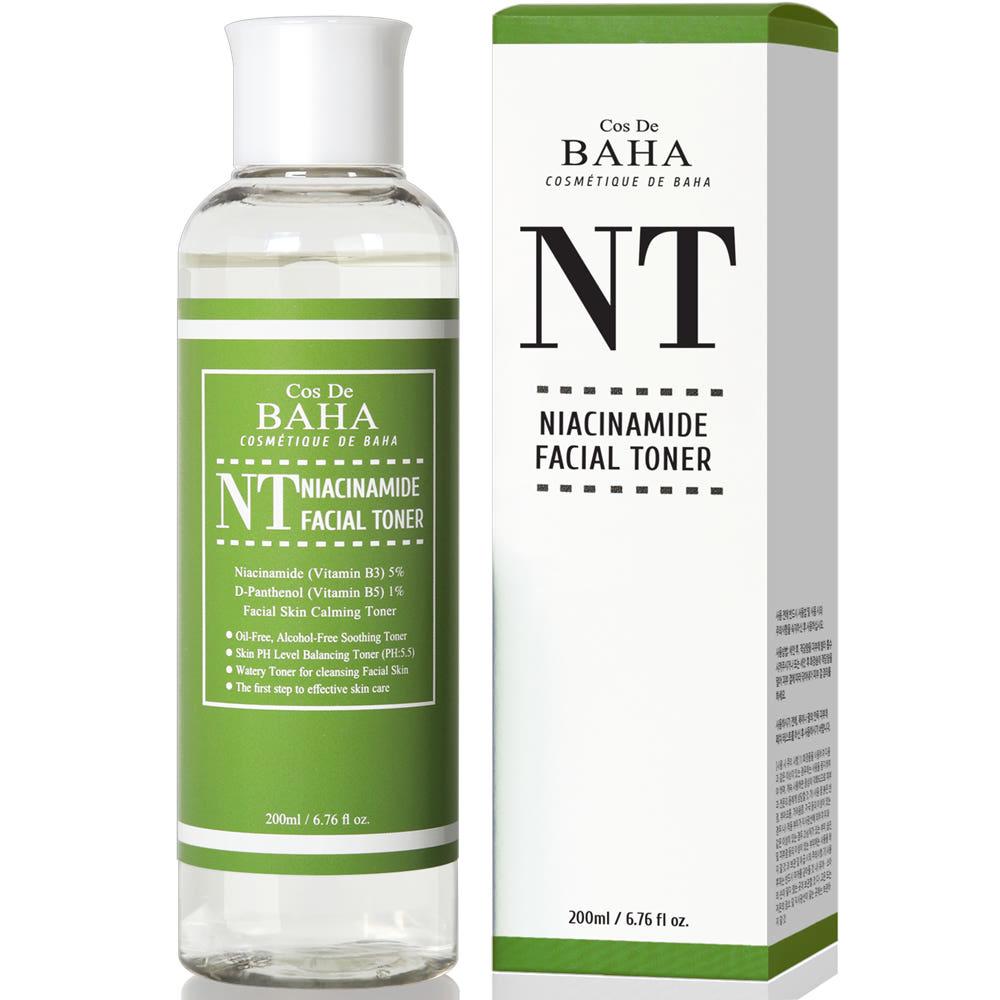 Cos De BAHA NT Niacinamide 5% Hydrating Brightening Facial Toner 200ml