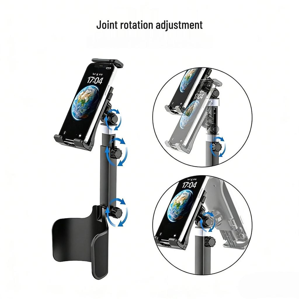 Universal Adjustable Car Cup Holder for Phones & Tablets