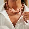 IngeSight.Z 5 Styles Boho Irregular Acrylic Clavicle Chain Necklace Women Fashion Handmade Bead Choker Necklaces Party Jewelry