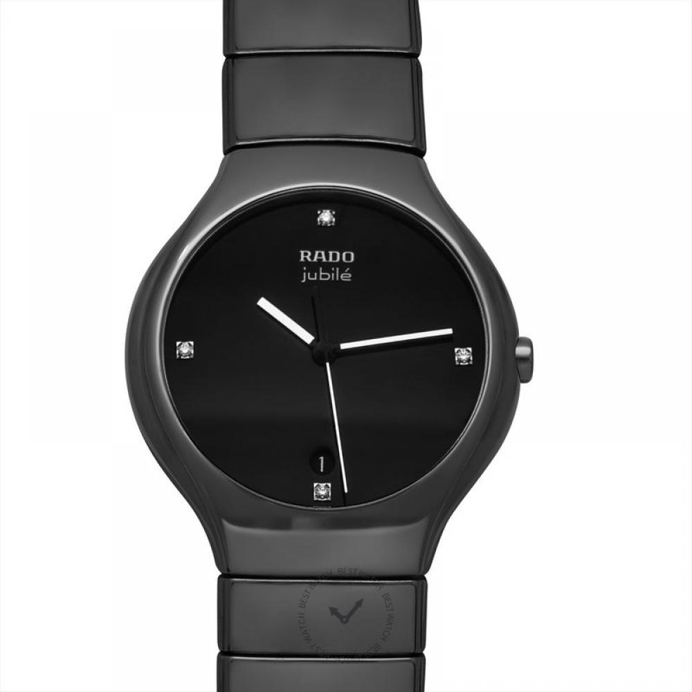 

Rado True Quartz Черный циферблат Керамические мужские часы