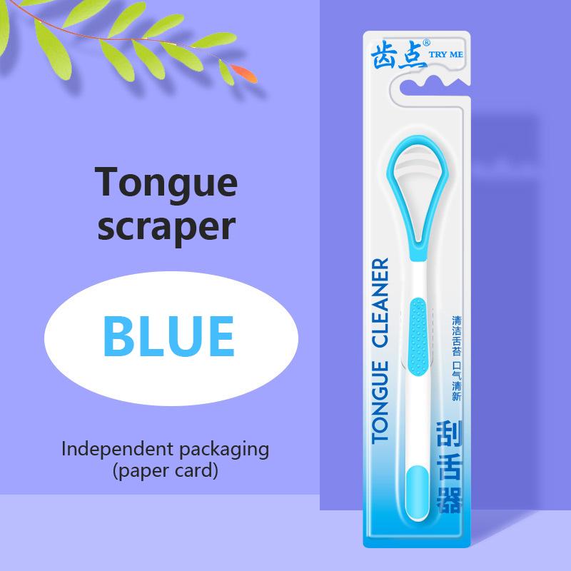 Двусторонний Мягкий Силиконовый Скребок для Языка Щетка-Очиститель Языка Многоразовая для Свежего Дыхания Зубная Щетка с Покрытием для Языка