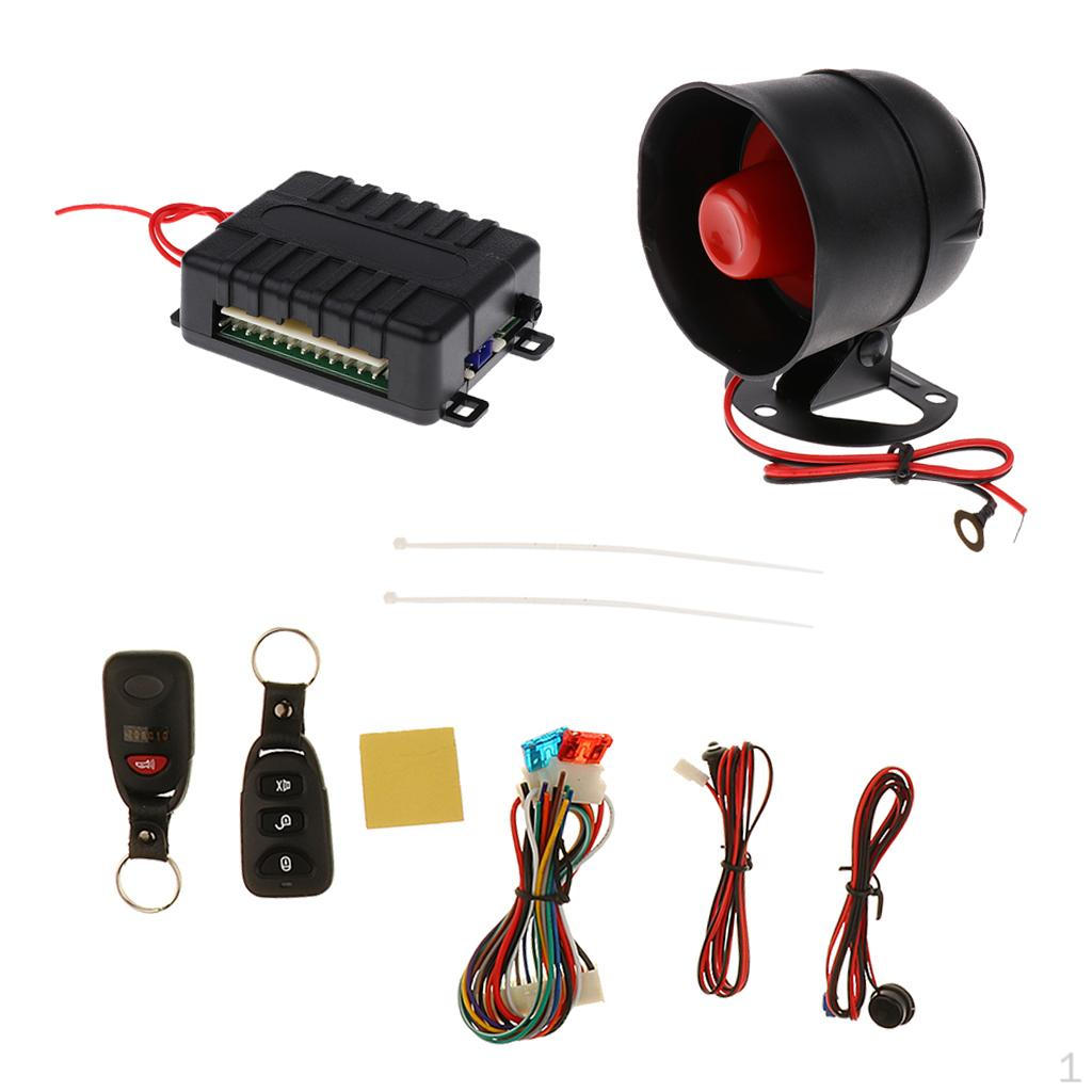 Vehicle Alarm Entry System with Remote Control