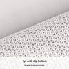 2pcs Microfiber Return-shaped Bathroom Floor Mat Solid Color Absorbent Mat Door Floor Mat