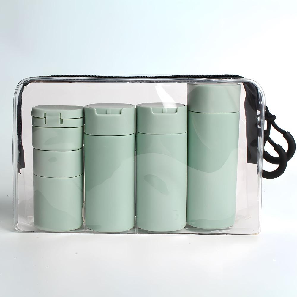 Portable Makeup Dispensing Bottles Nordic Style Cosmetic Containers Makeup Organizer