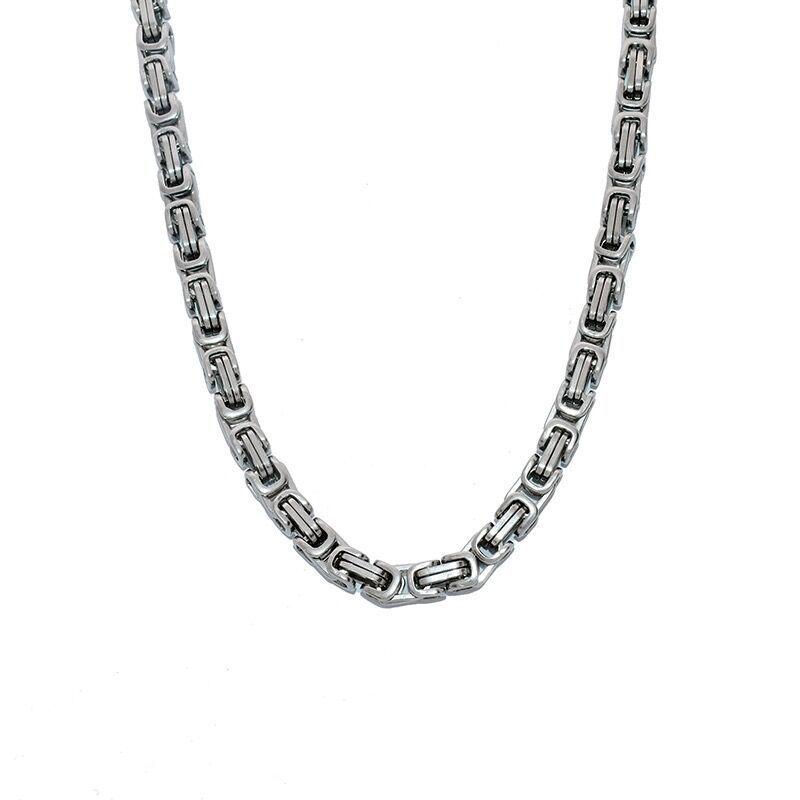 Men s Trendy Non-fading Titanium Steel Cuban Chain Necklace - 6MM Thick 50 см