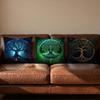 Tree of Life Cushion Cover Soft Reversible  Durable Pillow Cover  MultiScene Use for Home  Car Daily Comfort
