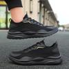 fashion New Men's Running Shoes Platform Mesh Summer Breathable Fashion Lacing Casual Hiking Shoes Comfortable Sneakers Shoes Tennis