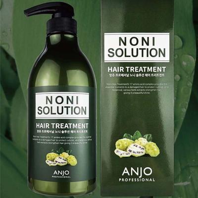 Pack para el cabello con noni enriquecido con proteínas de 750 ml: nutrición y reparación para el cabello dañado