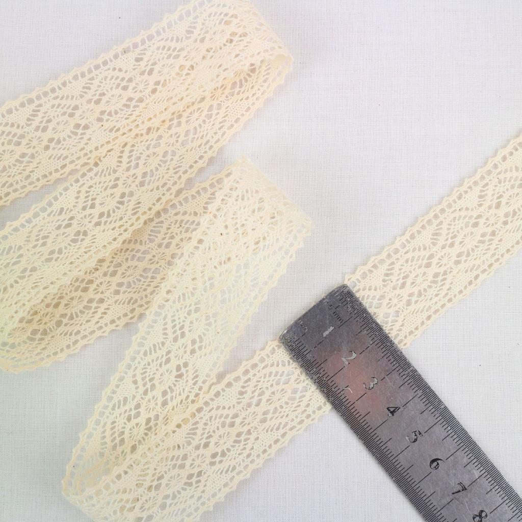Thin Cotton Thread Lace Diy Clothing Accessories, Cotton Thread Barcode Lace Sofa Curtain Doll Skirt Lace Material