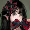 1/2pcs Dark Sweet Cool Lace Cross Bow Hair Clips for Women Fashionable and Personalized Gothic Lolita Hair Accessories