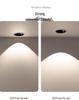 Adjustable Angle Anti-Glare Recessed Spotlight for Guest Rooms and Corridors