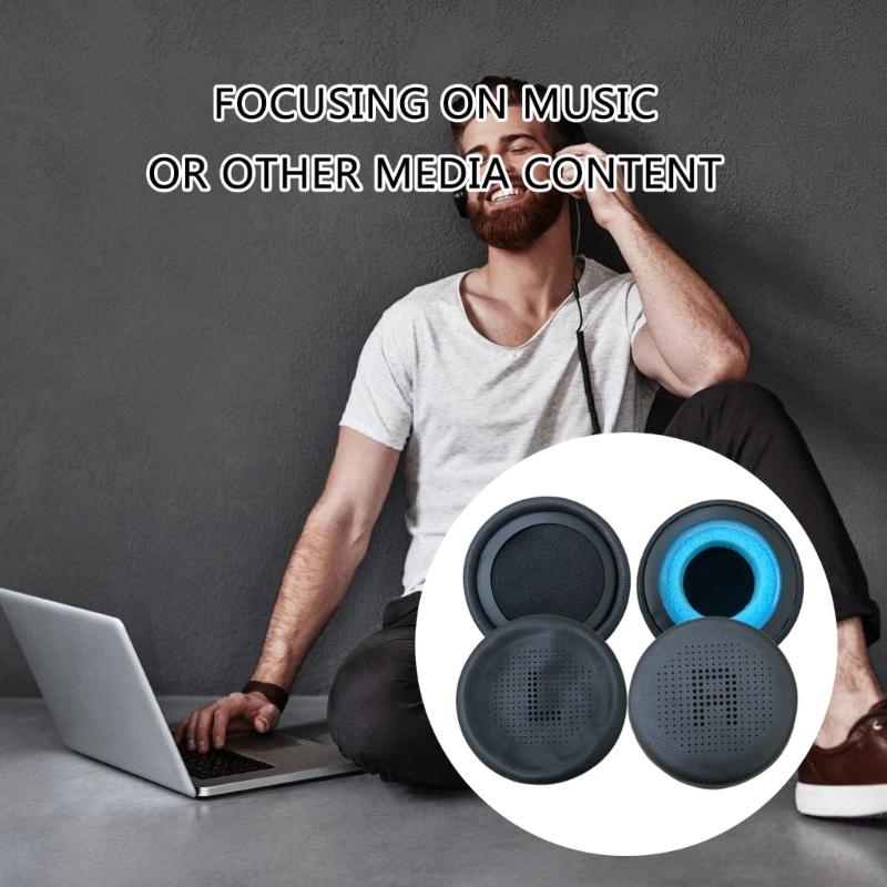 Protein Leather Earmuffs for WL5022 Headphones Soft Sponges Earpads Case Cover Ear Pad Earphone Cushions
