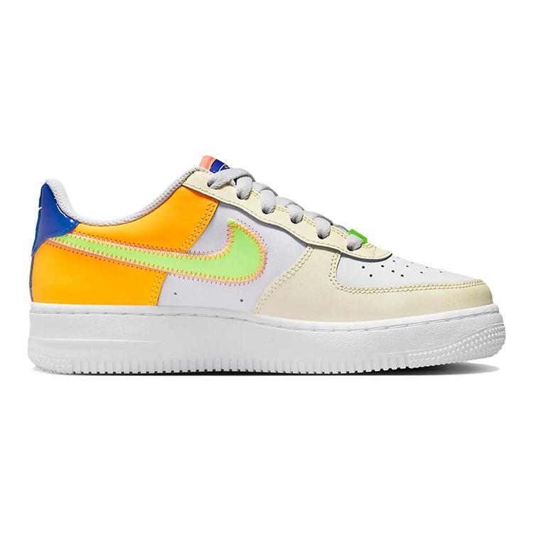New Nike Air Force 1 LV8 'Player One   Laser Orange' GS FB1838-131