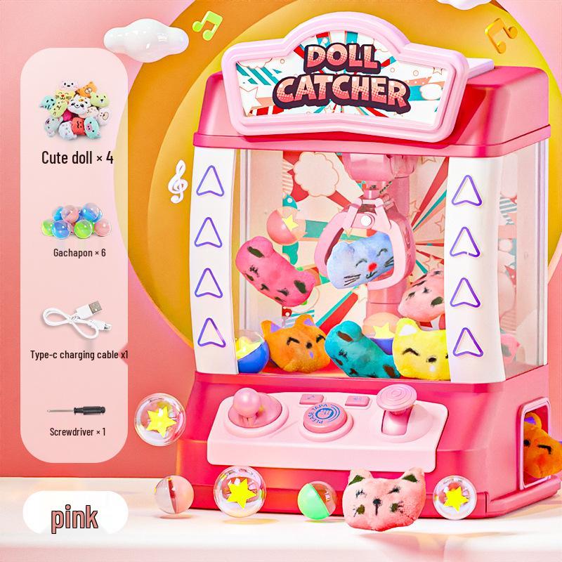 Cross-Border Children's Claw Machine with Sound, Light & Timer - Large Electric Toy Game Machine