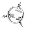 Pleasure Metal Anal Expander Plug for Men & Women - Rear Garden Stimulation & SM Training Toys