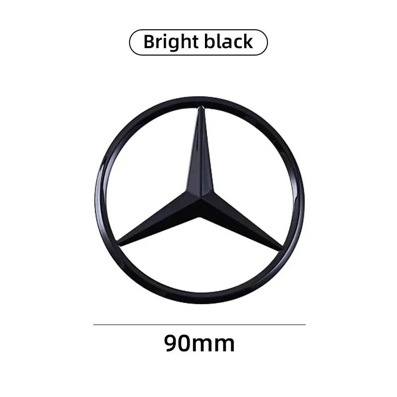 

Car Sticker For Mercedes Benz 9cm ABS Car Rear Decal Trunk Emblem Sticker For Mercedes Benz S320 W164 W203 W204 W168 C180 E320 A
