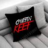 C-Chief K-Keef Endlich Reich Widmung Kissenbezug Für 40x40cm 45x45cm 50x50cm 55x55cm Quadratischer Sofakissenbezug Hülle