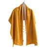 New Chinese Style Double Layer Silk Scarf Cheongsam with Shawl and Buckle Mulberry Silk Scarf for Mother