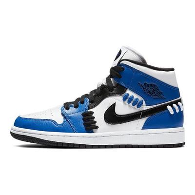 Air 1 Mid Sisterhood Women Sneakers Blue Game-Royal Black CV0152-401