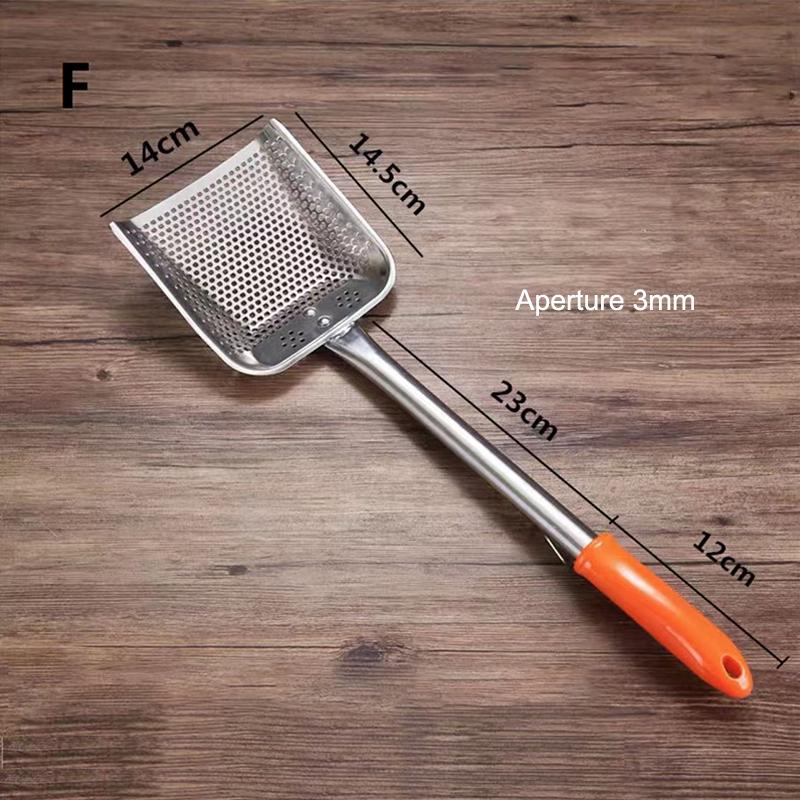 Stainless Steel Fryer Screen French Fries Frame Square Filter Net Encrypt Colander Strainers Shaped Frying Mesh Basket Strainer