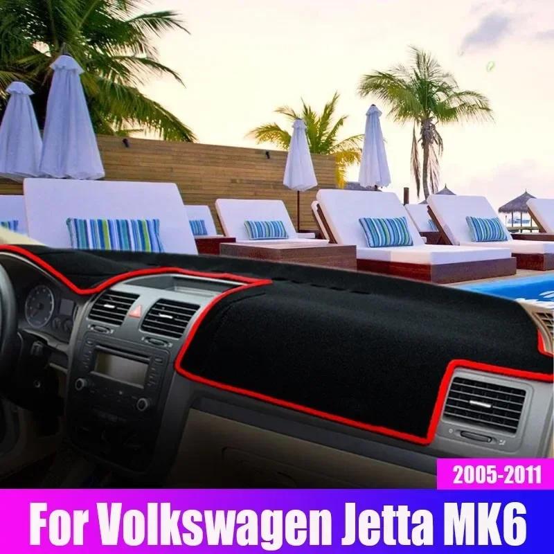 

Car Dashboard Cover Dash Mat For Volkswagen Sagitar/jetta Mk6 2005-2019 Sun Shade Instrument Carpet Protector Car Accessories Left rudder