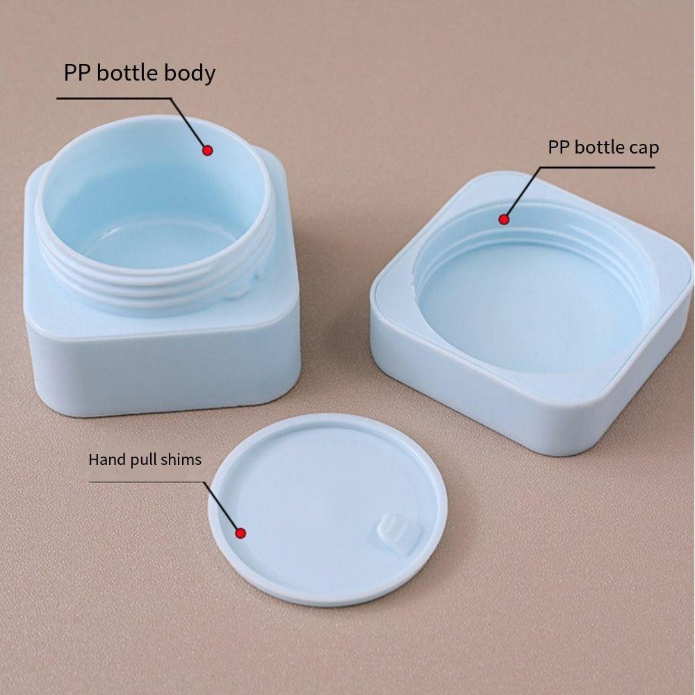 Eye Shadow Cosmetic Jars Refillable Bottles Lip Balm Container Cans Face Cream Bottles Travel