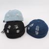 Denim Brimless Hat Dome Bucket Cap Simple Melon Docker Cap  Streetwear
