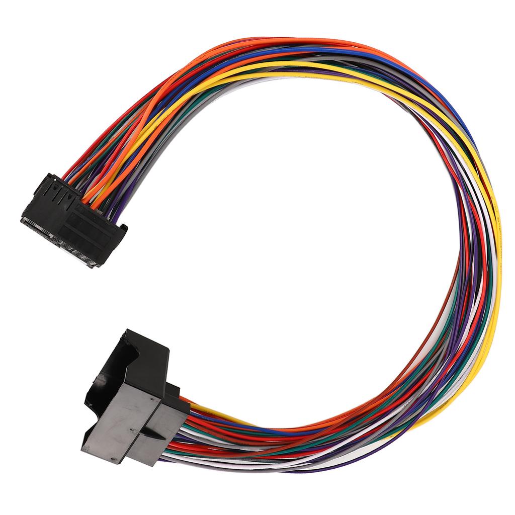 PQ Extension Adapter Cable 40 Pins Universal Stable Performance Car Radio Wire Harness 60cm