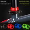 1Pc Bicycle Silicone Waterproof Mountain Bike Seat Post Protection Bicycle Seat Post Rubber Ring Dust Cover