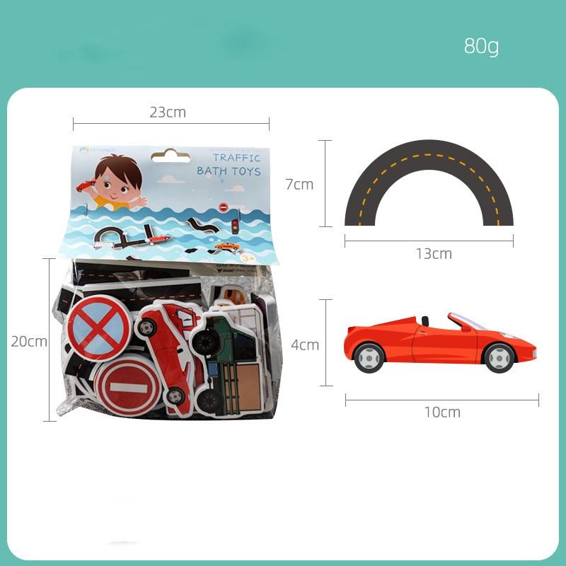 

23 штуки Игрушка для ванной Липкая стена Городское движение Автомобильная дорога Железная дорога Пазл Винил 0-3 года 3-6 лет 6-12 лет 12+ лет 14+ лет Особенности ванной