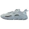 WAVE Comfortable Mesh, Textile, Synthetic Leather Breathable Low Top Running Shoes Men's Gray Blue F12M332109FAC
