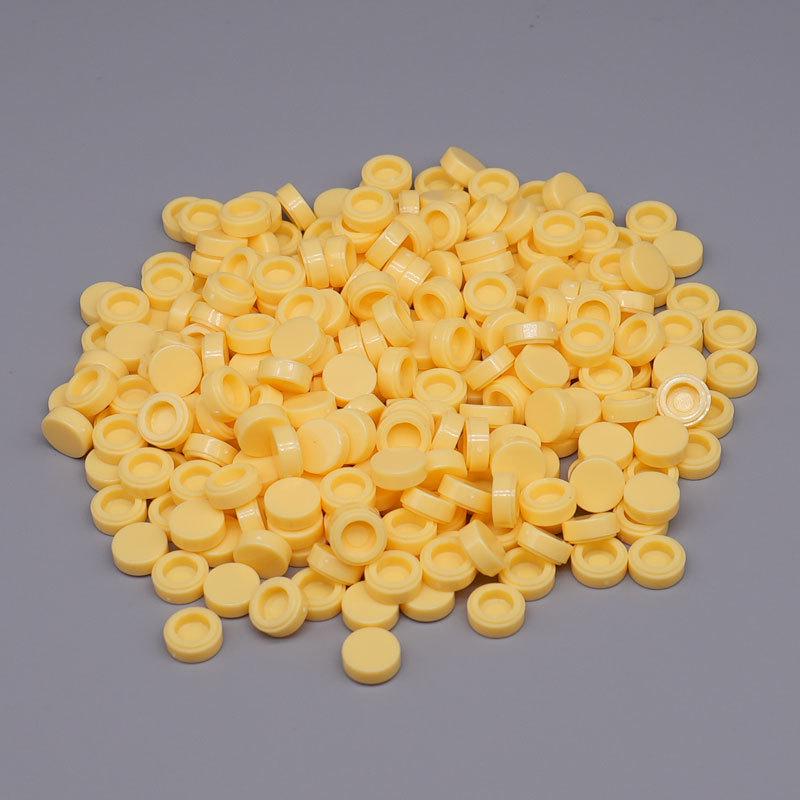 Handmade 10g Multicolor Round Building Blocks for DIY Projects with Meat-Filled Granules