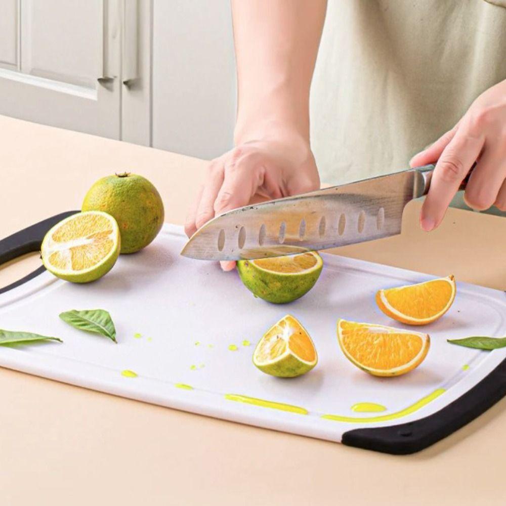 3Pcs Double-Sided Baby Food Cutting Board Set Plastic Chopping Block Chopping Board Vegetable