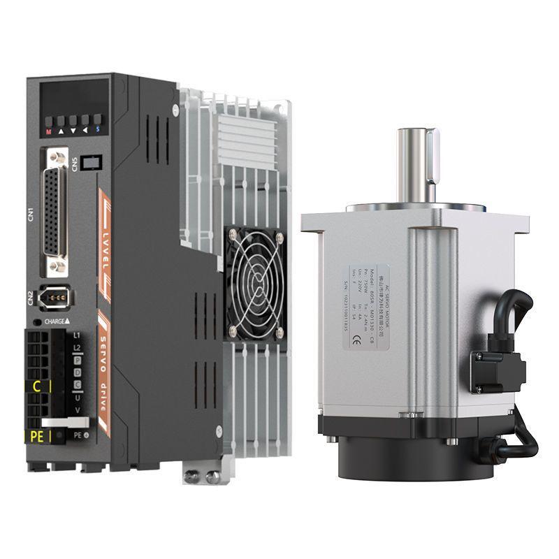 AC Servo Motor Kits: 60/80/110/130mm, 200/400/600/750W with Driver
